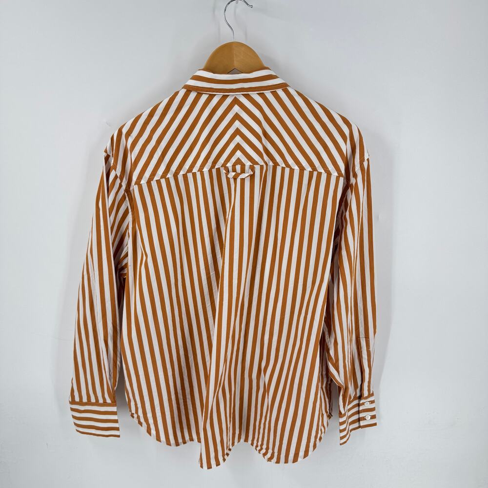 Ayr The Deep End Oversized Striped Button Down Sh… - image 2